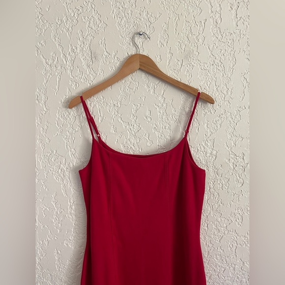Express RARE Vintage Y2K Red Bodycon Stretch Dress 11/12 - Picture 3 of 5